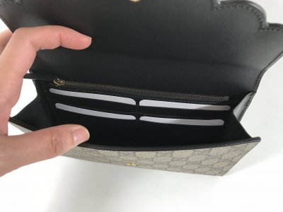 Gucci Supreme Pearl Clutch