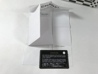Chanel Boy Small 8 in Black and White Calf Leather
