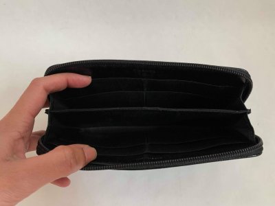 Chanel Zippy Wallet Black Caviar