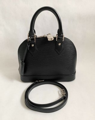 Louis Vuitton Alma BB Black EPI Leather