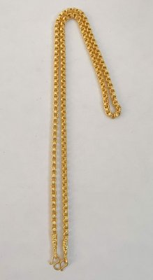 Gold 23k. Necklace 7.6g