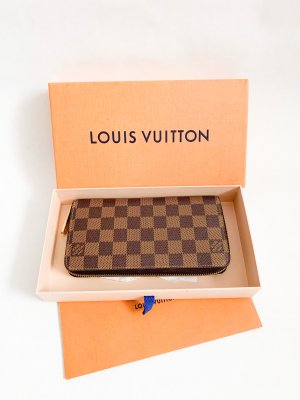 Louis Vuitton Zippy Long Wallet Damier Canvas