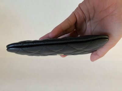 Chanel Small Pouch Black Caviar