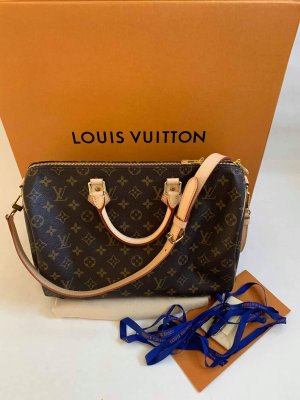 Louis Vuitton Speedy 35 Bandoliere Monogram Canvas