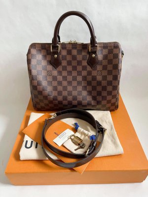 Louis Vuitton Speedy 30 Bandolier Damier