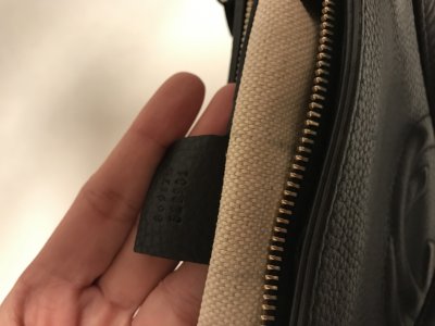Gucci Handbag in black leather