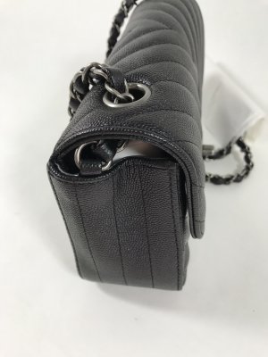 Chanel Classic Small in Black Caviar