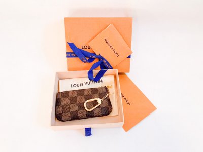 Louis Vuitton Key Pouch Damier Canvas