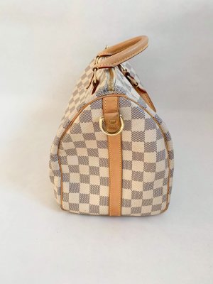 Louis Vuitton Speedy 30 Bandoliere Azur Damier Canvas