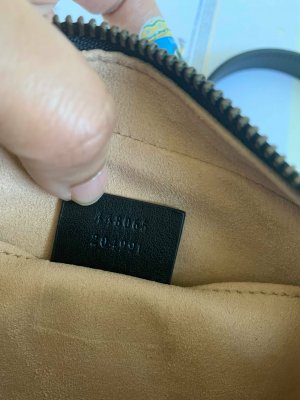 Gucci Marmont Supermini in Black Leather