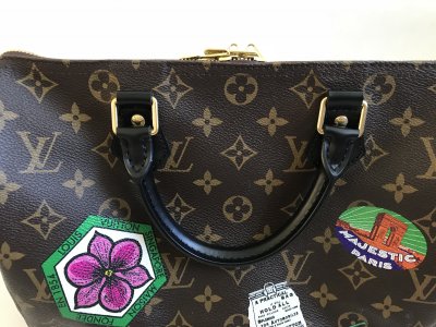 Louis Vuitton Speedy 30 Bandelier Limited World Tour