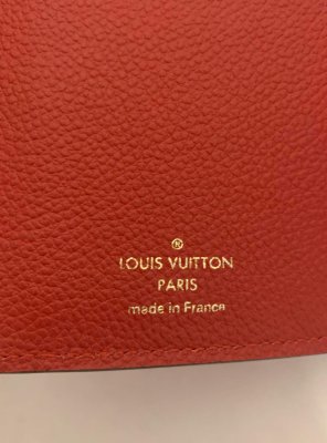 Louis Vuitton Curieuse Compact
Red Empriente Wallet