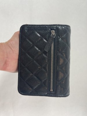 Chanel WOC Black Caviar SHW