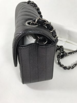 Chanel Classic Small in Black Caviar