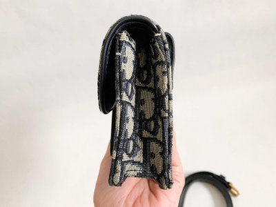 Dior Oblique Saddle Belt Bag
