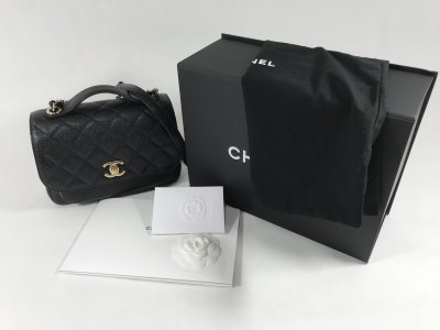 Chanel Business Affinity Black Caviar