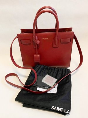 Saint Lauren Sac De Jour Leather Handbag