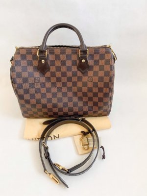 Louis Vuitton Speedy 30 Bandolier Damier Canvas