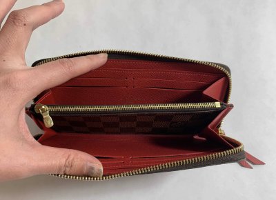 Louis Vuitton Clemence Wallet Damier Canvas