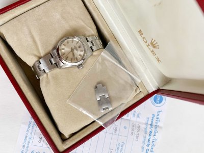 Rolex Oyster perpetual 26 lady Silver/Steel