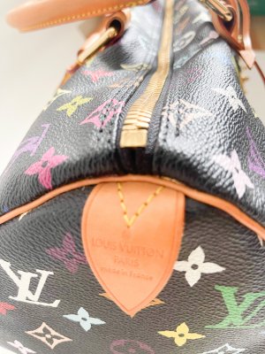 Louis Vuitton KeepAll 45 in Black Multicolor