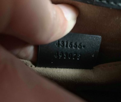 Gucci Sylvie Black Leather Mini