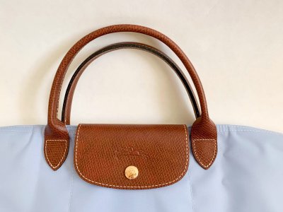Longchamp Size M Light Blue