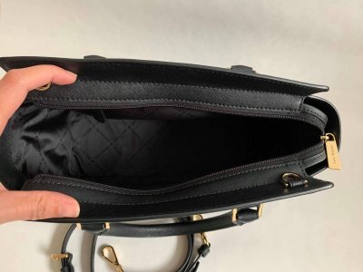 Michael Kors Black Leather Bag