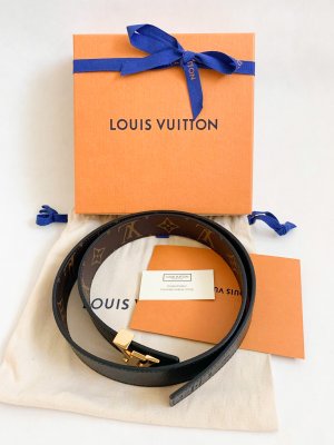 Louis Vuitton Belt Reversible Monogram 30mm Size 75