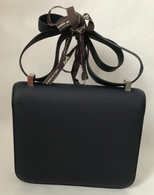 Hermes Constance 24 Epsom Blue Indigo