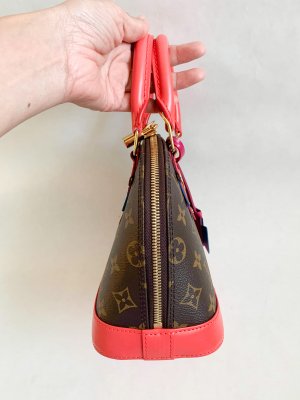 Louis Vuitton Alma BB Flamingo Pink Totem Monogram Canvas