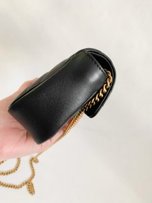 Gucci Marmont Super Mini Black Leather