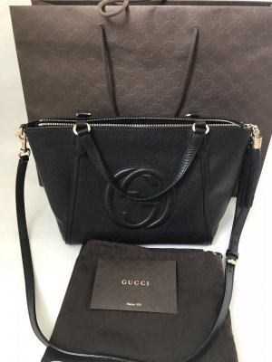 Gucci Handbag in black leather
