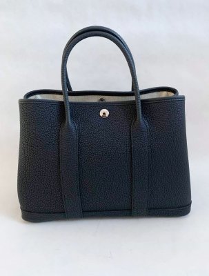 Hermes Garden Party 30 Negonda Black Stamp C