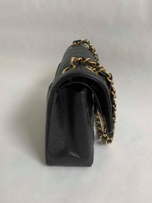 Chanel Timeless Classic Small in Black Caviar GHW