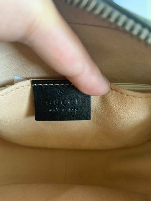 Gucci Marmont Supermini in Black Leather