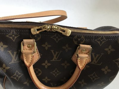 Louis Vuitton Speedy 25 Banderlier Monogram Canvas