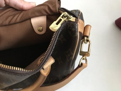 Louis Vuitton Speedy 25 Banderlier Monogram Canvas