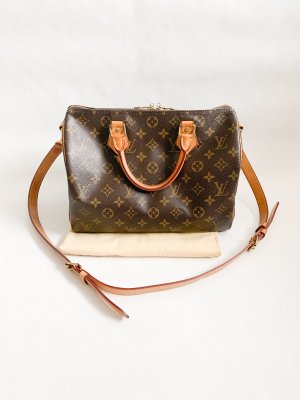 Louis Vuitton Speedy 30 Bandolier Monogram Canvas