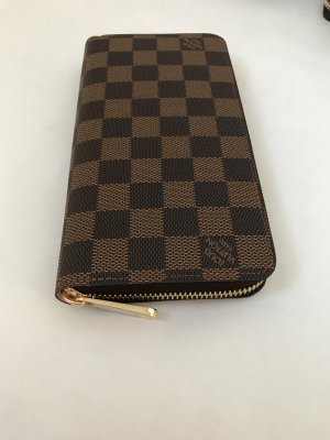 Louis Vuitton Zippy Wallet Damier Canvas Pink