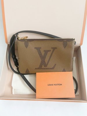 Louis Vuitton Double Zip Crossbody Bag