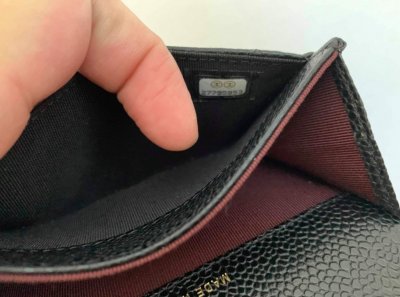 Chanel Classic Flap Coin Purse Black Caviar