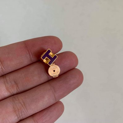 Hermes Earrings Cage d’H
