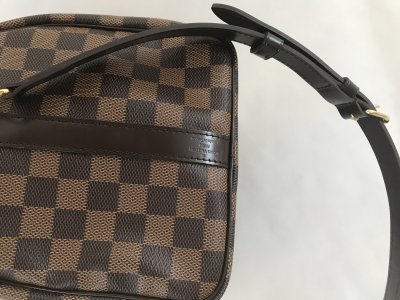 Louis Vuitton Speedy 30 Damier Canvas Bandolier