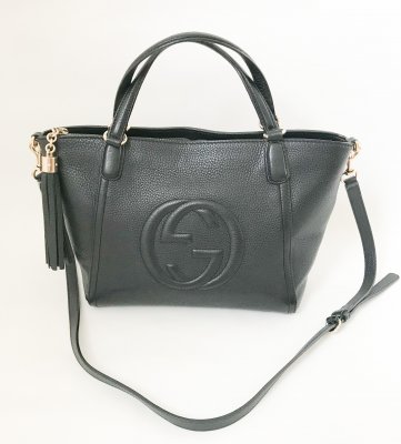 Gucci Handbag in black leather
