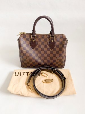 Louis Vuitton Speedy 25 Bandolier Damier Canvas