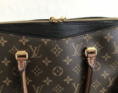 Louis Vuitton Pallas MM Monogram Black