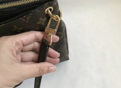 Louis Vuitton Pallas MM Monogram Black
