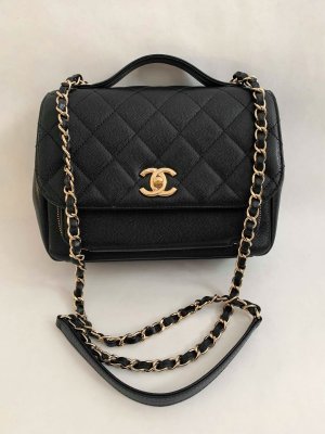 Chanel Business Affinity Black Caviar GHW