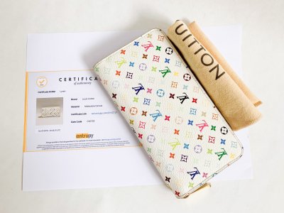 Louis Vuitton Zippy Wallet Multicolore